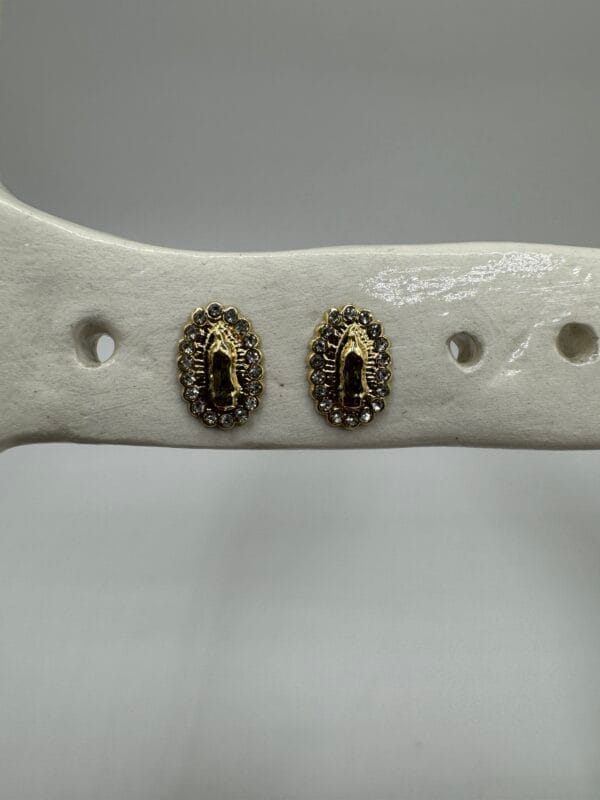 Broqueles virgen de Guadalupe